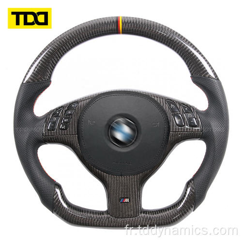 Volant en fibre de carbone pour BMW E46 M3